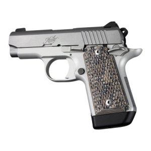 Hogue 39727 Piranha G10 Grip Panels G-Mascus Dark Earth