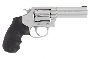 Colt COBRA 38SPL+P FS 4" 6RD STAINLESS RUBBER GRIPS