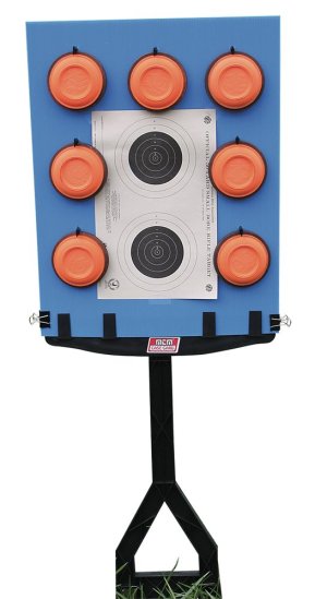 MTM Case-Gard Jammit Target System 17.5x23x2 Blue/Black 17.5" X 23" X 2"