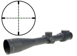 Trijicon 200110 AccuPoint 2.5-12.5x42mm Mil-Dot Green Reticle Matte Black