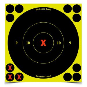 Birchwood Casey Shoot-N-C Targets 6" Round "X" 60 Pack 34560
