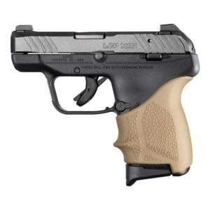 Hogue 18133 HandAll Beavertail Grip Sleeve FDE for Ruger LCP Max