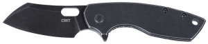 CRKT Pilar Large Folding Knife 2-7-10" Sheepsfoot Blade Black