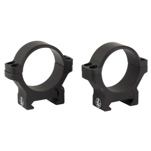Leupold BackCountry 34mm Med Rings Matte Black Aluminum Picatinny/Weaver
