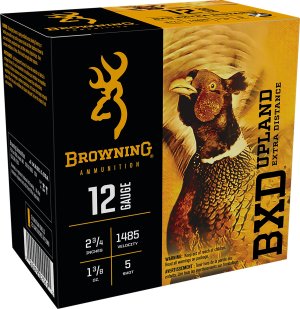 Browning BXD Upland 12 Gauge Ammo 25 Rds 2.75" #5 Lead 1.375oz B193511225