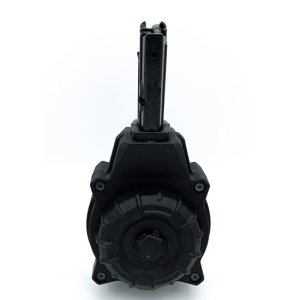 ProMag DRMA80 5.7x28mm 55-Round Drum Magazine Polymer Black Made in USA