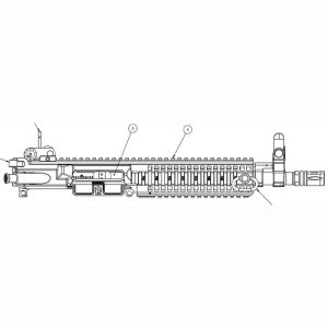 Colt LE6945CK M4 10.3" Upper Group 5.56 NATO with BCG & Sights