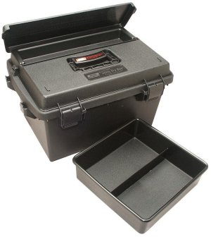 MTM Case-Gard Sportsmen's Plus Utility Dry Box 19" x 13" x 10.4" - Black