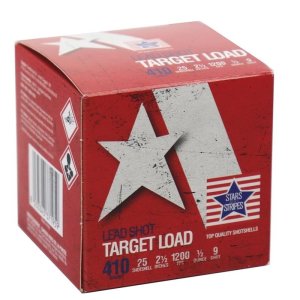 PPU Stars & Stripes Target Shotshells 410ga 2-1/2 1/2oz 1200 fps #9 25/ct