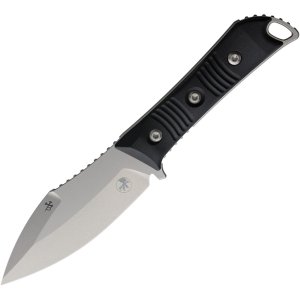 Microtech Always Survive 96-10BK 4.4 In SE Ember G-10 Black Stonewash