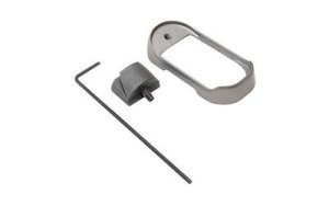 Shield Arms G43X48-MAGWELL-GRY Gray Anodized Magwell for Glock 43X/48