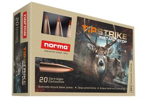 Norma 20171222 Tipstrike .280 Rem 160gr Polymer Tip Hunting Ammo 20 Rds