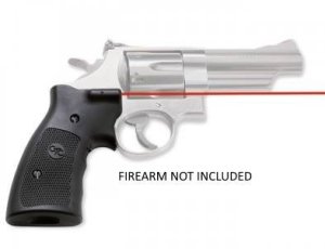 Crimson Trace LG-207 Lasergrips, Red Laser, Polymer, Black, S&W K/L/N
