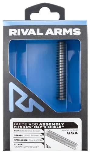 Rival Arms Rara50M101S Guide Rod Assembly Stainless Steel SW MP-9