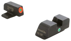 AmeriGlo XD201 i-Dot Night Sight Set Springfield XD Green/Orange Tritium