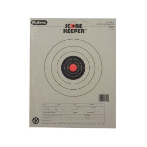 Champion Targets 45724 Slow Fire Bullseye 50ft Pistol 12 Pack Orange