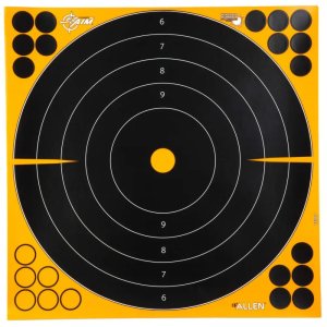 Allen EZ Aim Adhesive Splash Reactive Bullseye 12" Target 10 Pack
