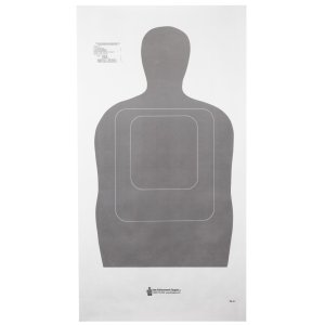 Action Target TQ15GRAY100 24"x45" Silhouette Paper Targets 100 Pack