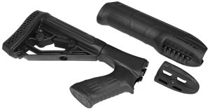 Adaptive Tactical EX Performance Stock & Forend 12 Ga Black Synthetic