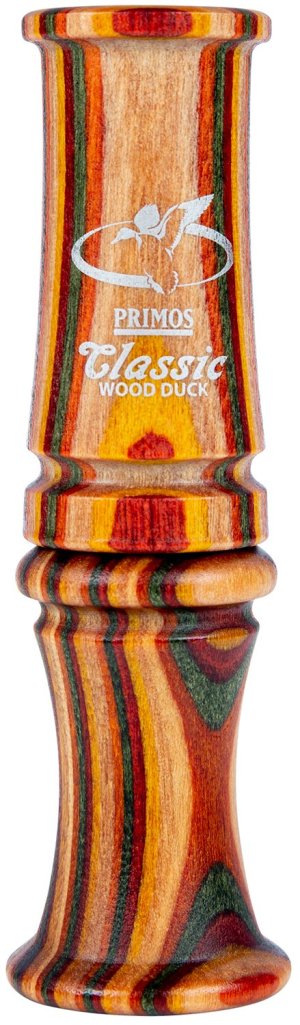 Primos Classic Wood Duck Call - High Quality Hardwood Barrel - Rich Tones - Waterfowl Hunting