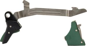 Timney Triggers Alpha Competition Trigger Anodized Green Large Frame Glock