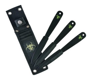 RUKO G303B S45C Steel 7.38in Throwing Knife Premium