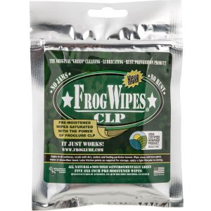 FrogLube CLP Wipes Cleaner/Lubricant 5 Wipes/Pack 14936 0.19 lbs