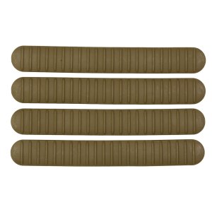 B5 Systems RCM-1258 M-LOK Rail Cover Coyote Brown 4-Pack