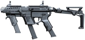 Recover Tactical PIXPMGFBR01 Metal Front Guard Folding Brace Black