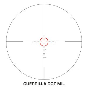 Swampfox Optics ARH11024GM Arrowhead Black 1-10x24mm 30mm Tube Guerrilla