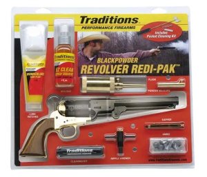Traditions Performance Firearms 1851 Navy 44 Caliber 7.38 In 6 Round"