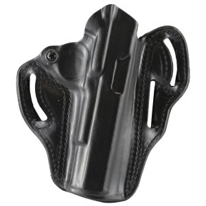 DeSantis Speed Scabbard Right-Hand Leather Holster 5 In Black