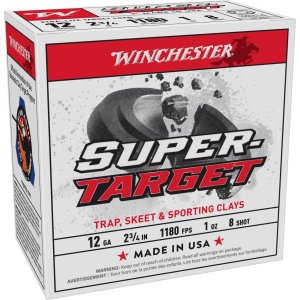 Winchester TRGTL128 12 Gauge 2.75 in 1 oz 8 Shot 1180 fps 25 Rounds