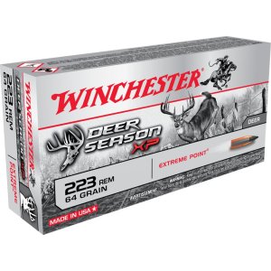Winchester Ammo X223DS Deer Season XP 223 Rem 64 gr Extreme Point 20 Per Box/ 10 Cs