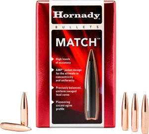 Hornady 30501 .308 168gr BTHP AMP Jacket 100ct