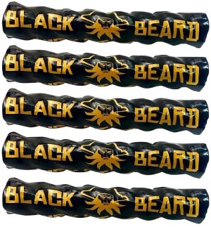 Blackbeard 5PACK Fire Starters Black Cotton Wax-Infused Rope