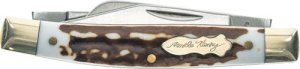 Uncle Henry 1136001 Next Gen Staglon Jr Folding 3-Blade Knife