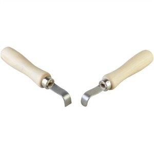 Brownells CURVED 1/2" CURL SCRAPER