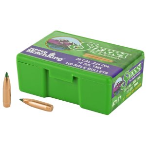 Sierra Bullets Tipped MatchKing .224 77 Grain 100 Count