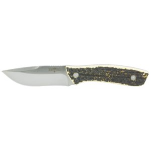 Camillus 19246 Western Crosstrail 4.25" Fixed Drop Point Plain Silver...