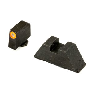 AmeriGlo GL511 Optic Sight Set Glock XL Tall Green Tritium Orange Outline