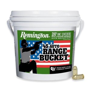 Remington Range Bucket UMC Pistol Ammo 45 ACP 230 gr. FMJ 200 rd.