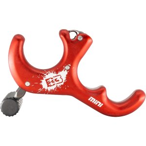 B3 Exit Mini Release Red 3-Finger 440C Stainless Steel Hook