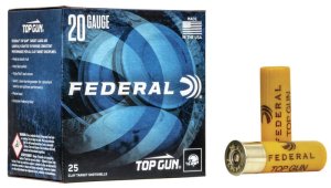 Federal TG20 7.5 Top Gun 20 gauge 2.75" .875 oz #7.5 shot