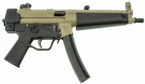 Zenith ZF5000009FDE ZF-5 9mm Pistol, 8.9" Barrel, 30-Rd, FDE, Premium
