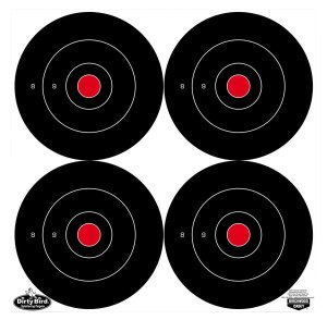 Birchwood Casey Dirty Bird 6" Bullseye Tagboard 100 Per Pkg 35570