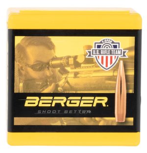 Berger Bullets Target F-Open Hybrid 7mm .284 184 Grain 100 Box