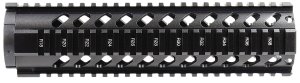 AIM Sports MT061 10 In Free Float Aluminum Quad Rail Black Anodized