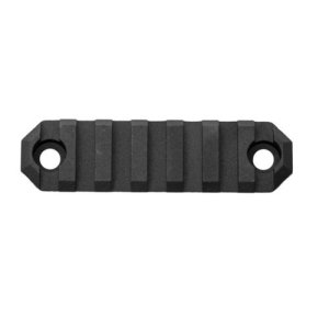GrovTec GTSW237 M-LOK to Picatinny 3 In 7-Slot Aluminum Rail Black