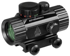 Leapers UTG ITA Red/Green CQB Dot Sight 1x38mm Black SCP-RD40RGW-A 38 MM